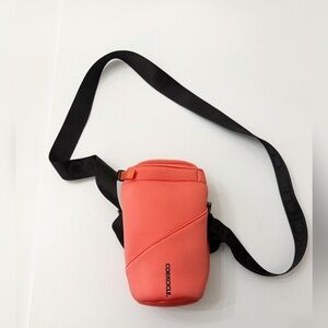 Corkcicle Coral Neoprene Sling Crossbody Bag